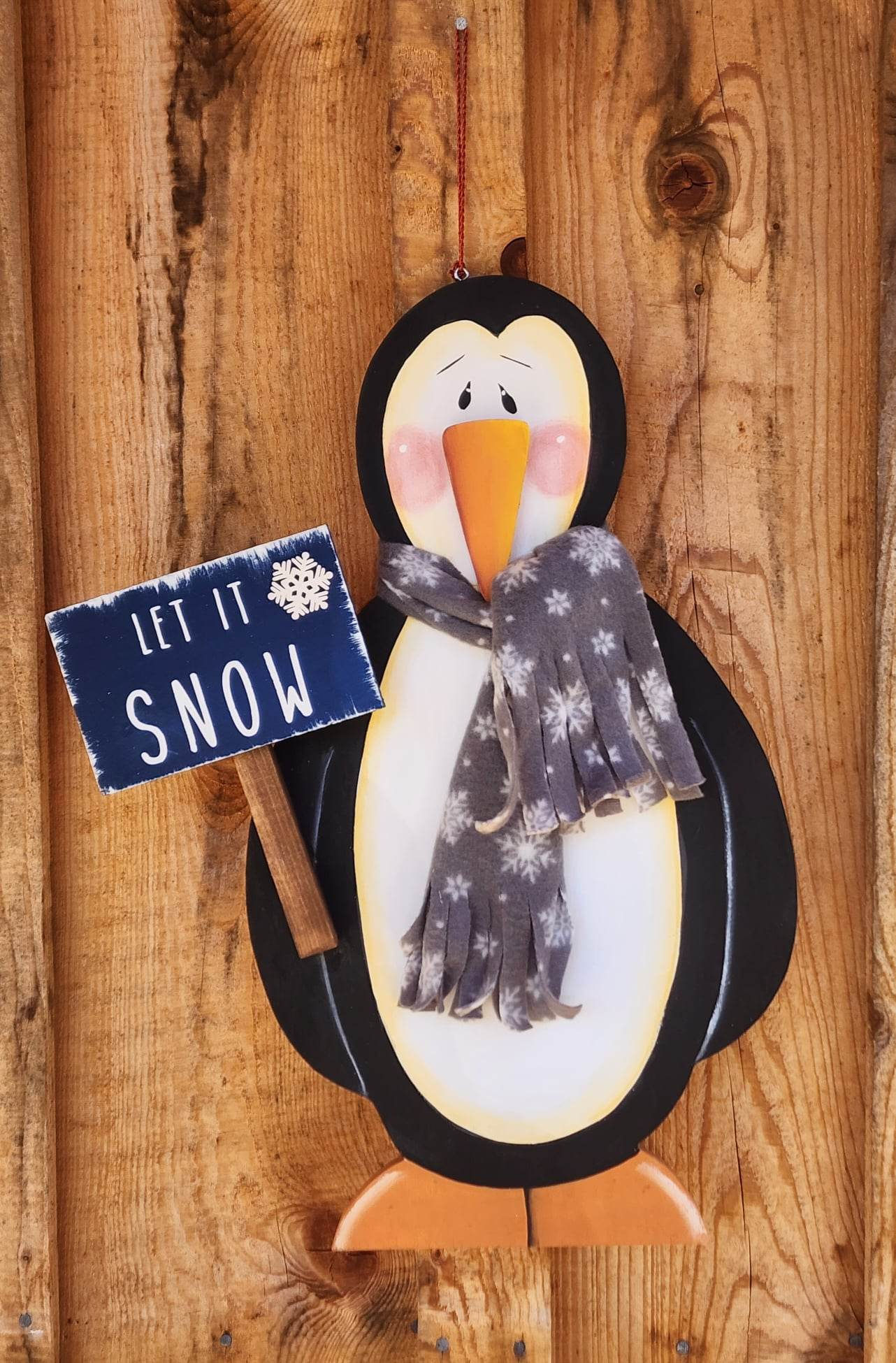 Penguin Door Hanger
