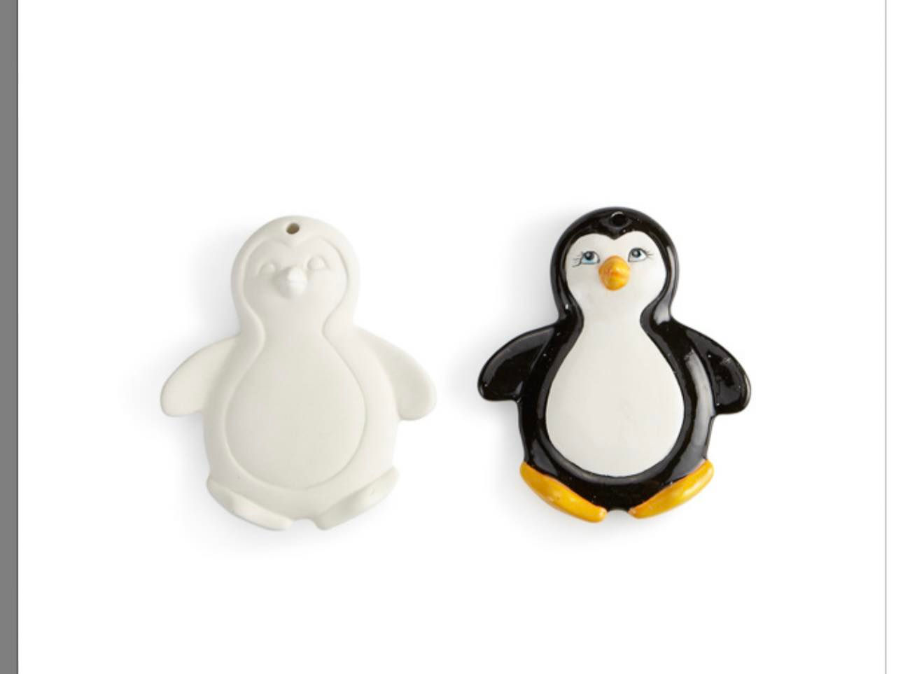 Penguin Ceramic Ornament