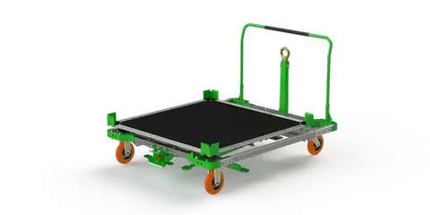 Hercu-Hauler 4 - Turntable 3 Pedal, 15" Deck Height