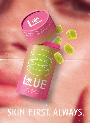 Lue Gummies-Pink and Green Gradient