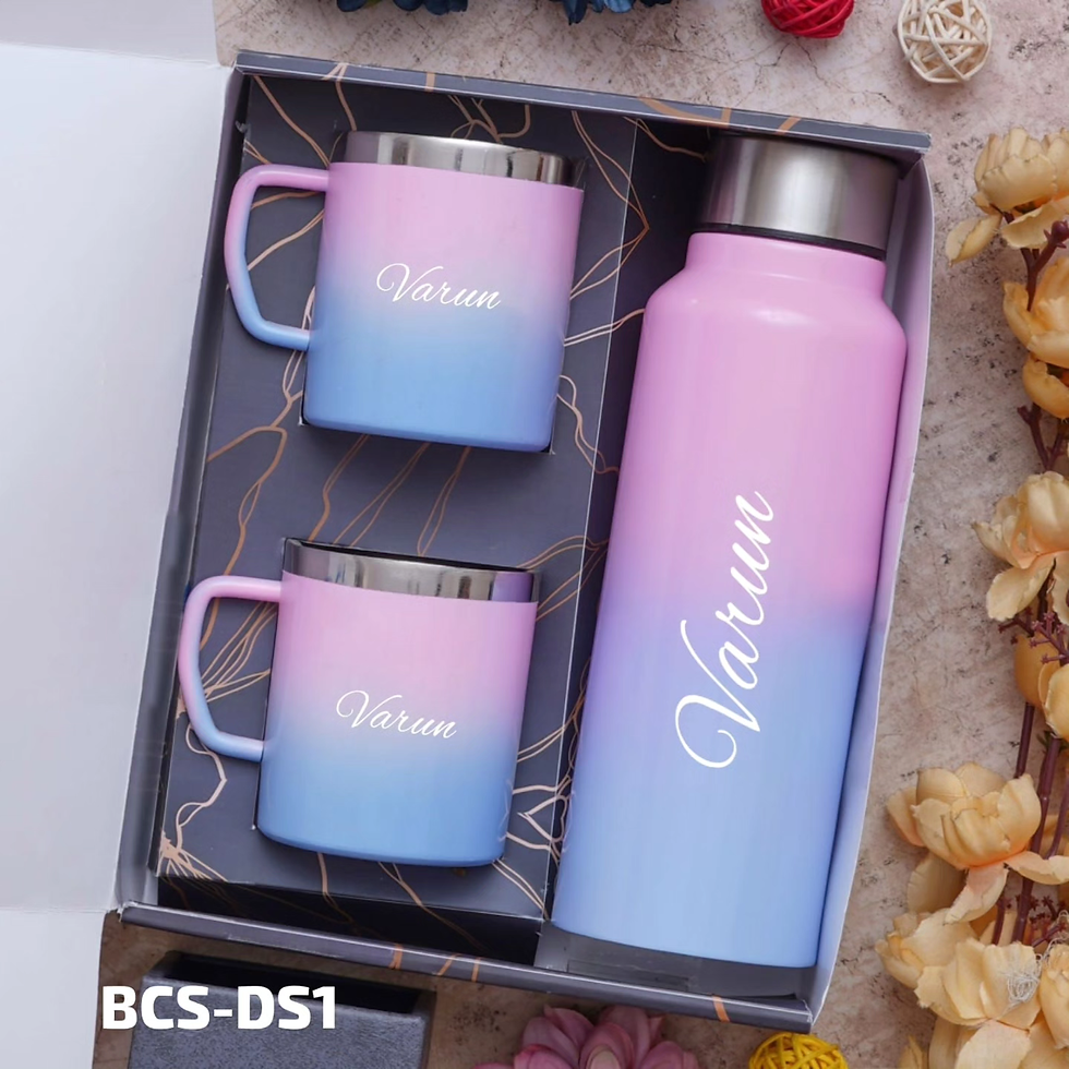 Thumbnail: Flask bottle nd Mug set
