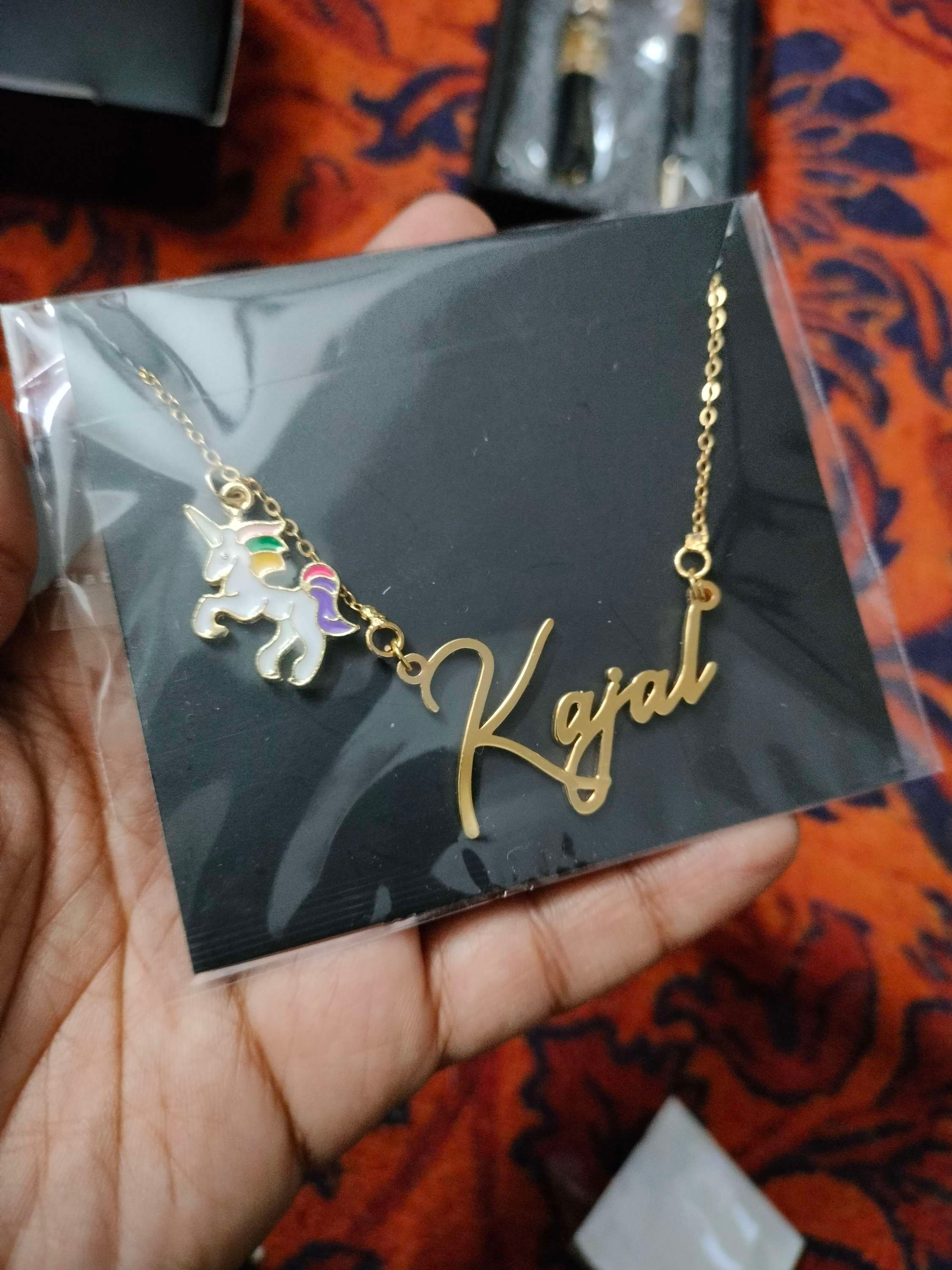 Signature font with Unicorn