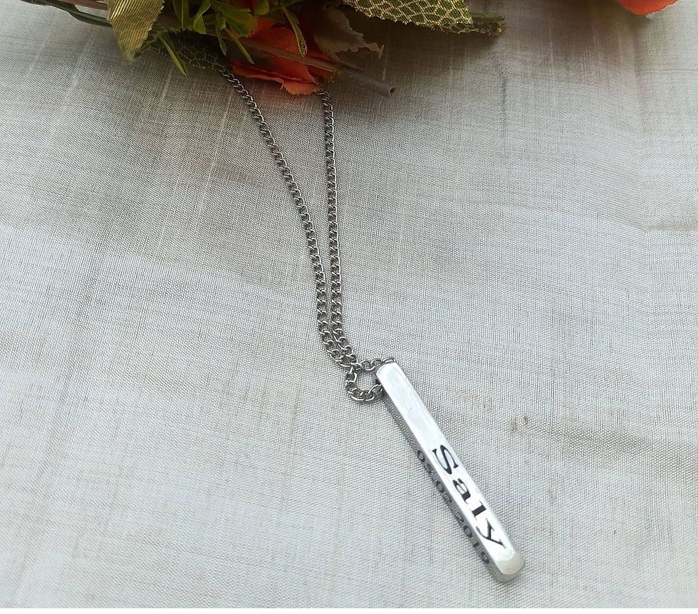 Thumbnail: 3D Bar pendant 