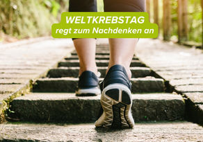 Spaziergang in ein längeres Leben – Weltkrebstag regt zum Nachdenken an
