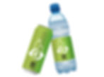 Pfandpflicht Symbol auf Aludose und Plastikflasche