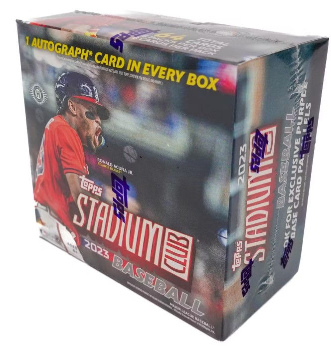 2023 Topps Stadium Club Hobby Compact Box