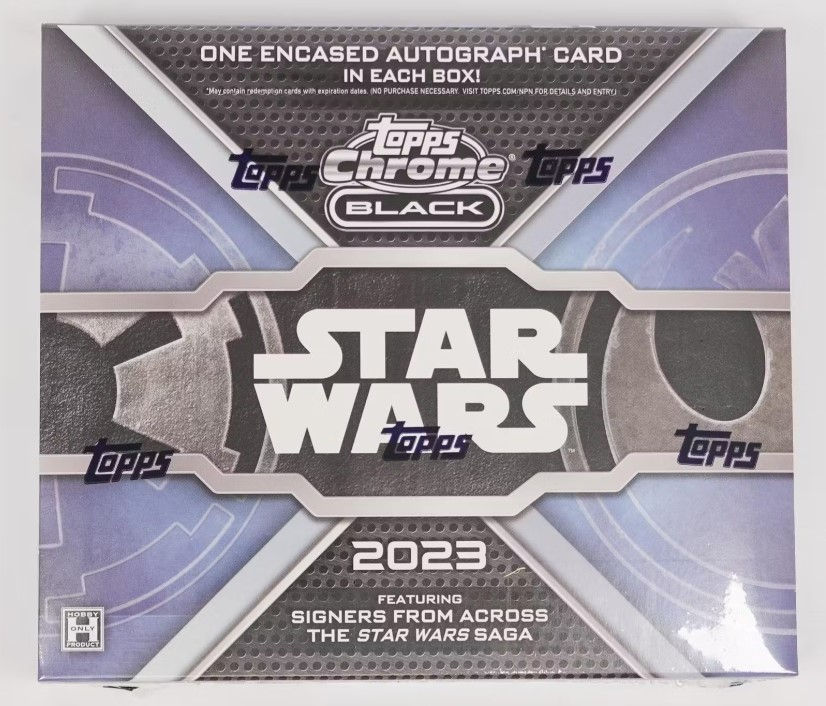 2023 Topps Star Wars Chrome Black Hobby Box
