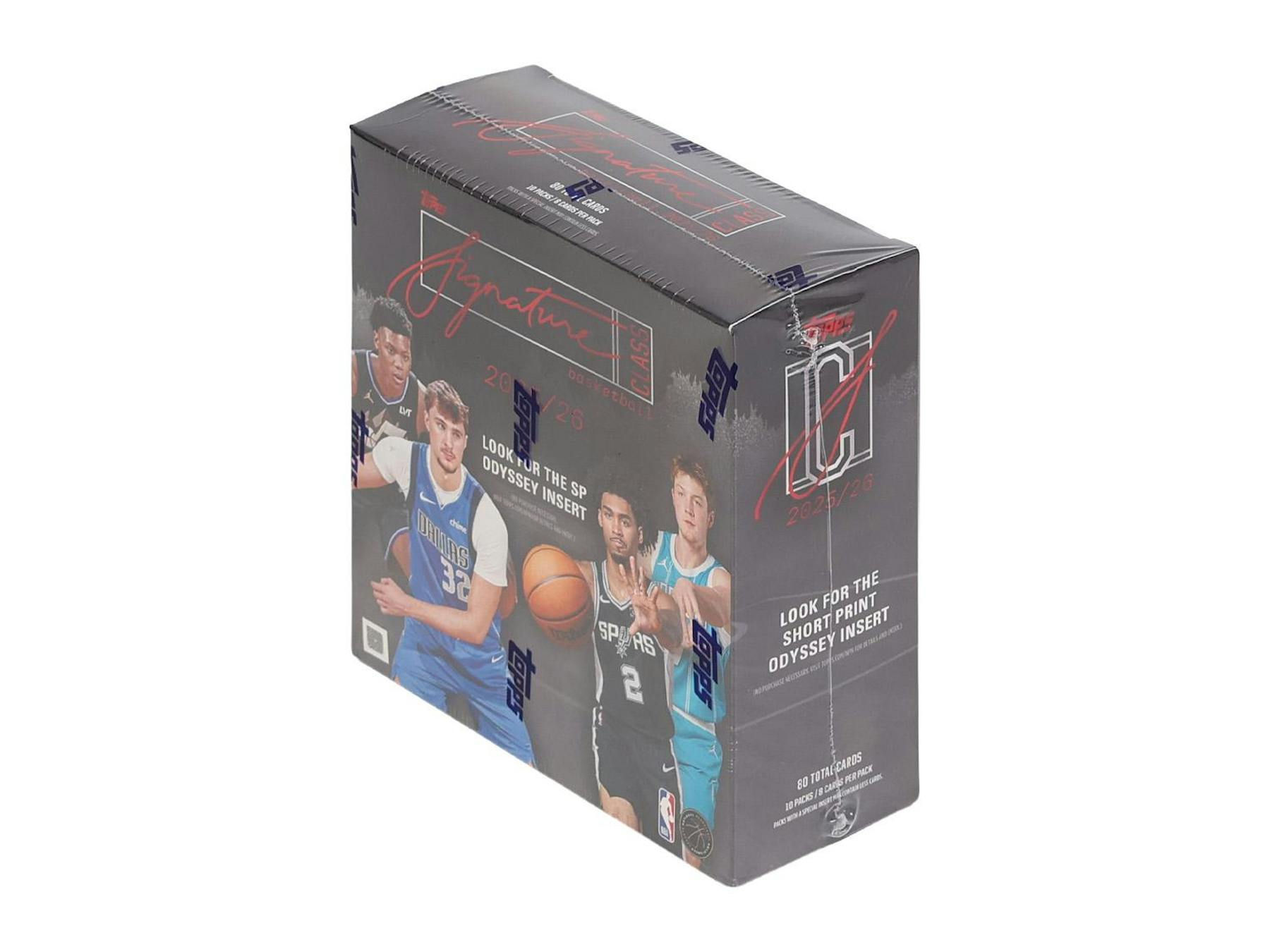 2025-26 Topps Signature Class Basketball Mega Box