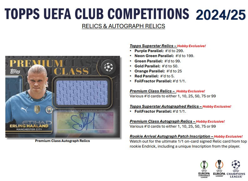 Thumbnail: 2024-25 Topps UEFA Club Competitions Hobby Box