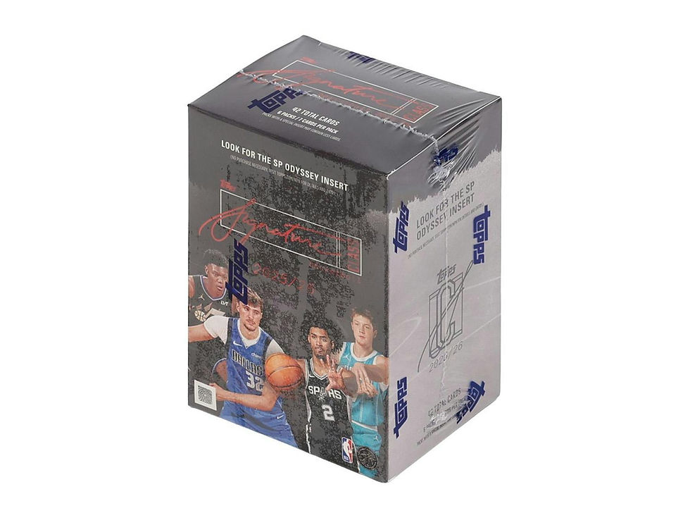 2025-26 Topps Signature Class Basketball Blaster Box