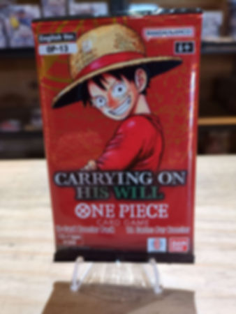 One Piece TCG: Carrying On His Will Booster Box Pack