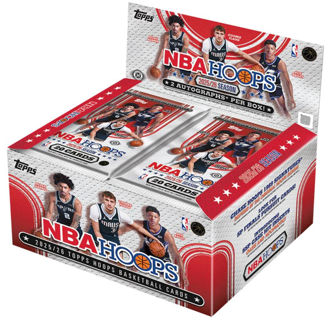 2025-26 Topps Hoops Basketball Hobby Jumbo Box