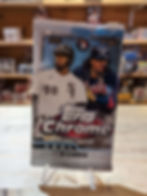 2021 Topps Chrome Baseball Mega Box Pack
