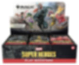 Magic The Gathering Marvel Super Heroes - Play Booster Display