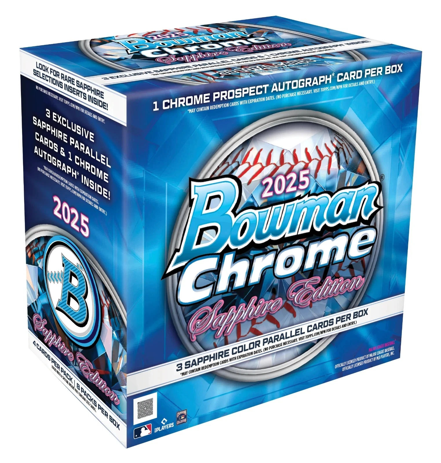 2025 Bowman Chrome Sapphire Edition Hobby Box