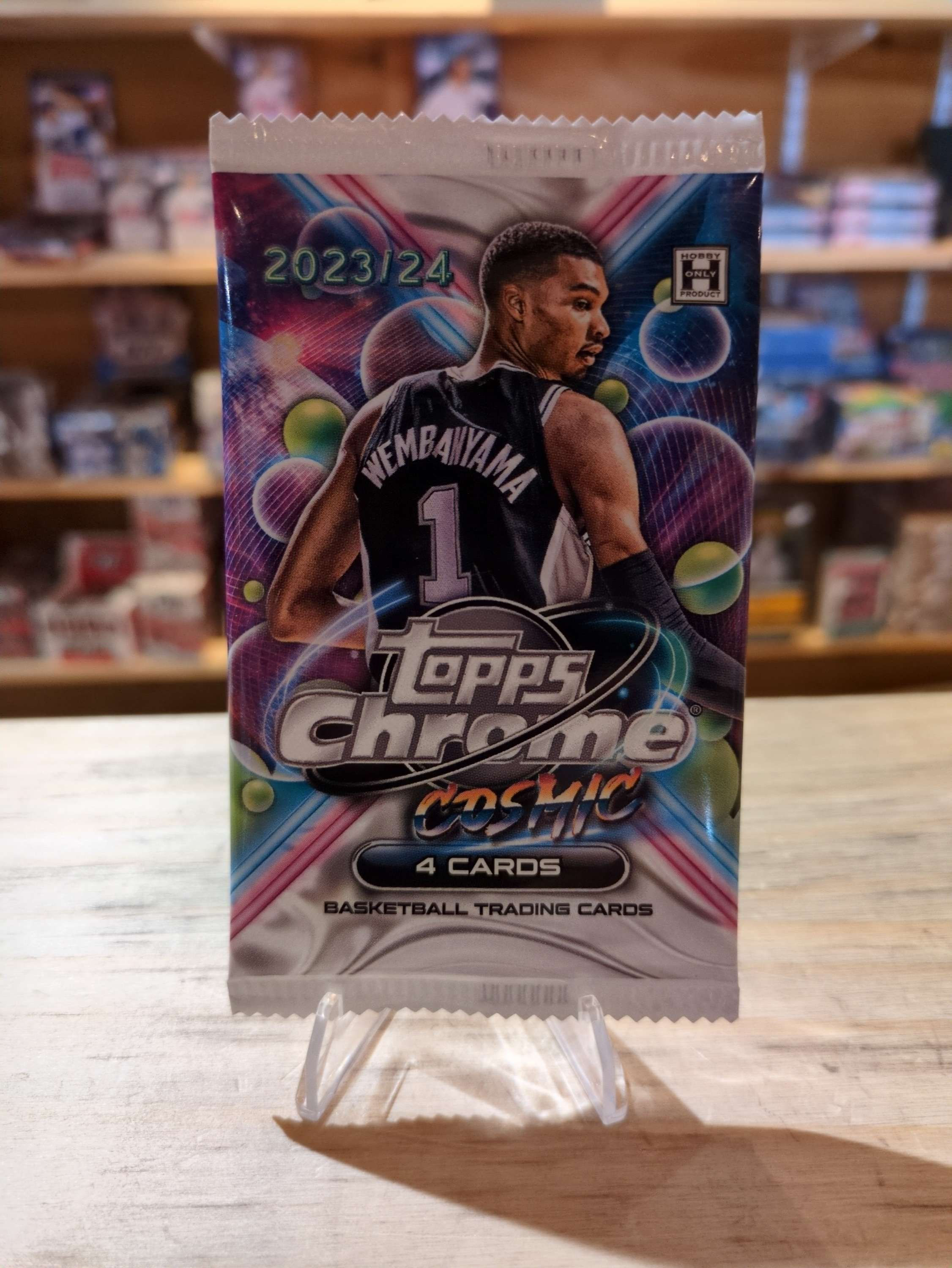 2023-24 Topps Cosmic Chrome Basketball Hobby Box Pack