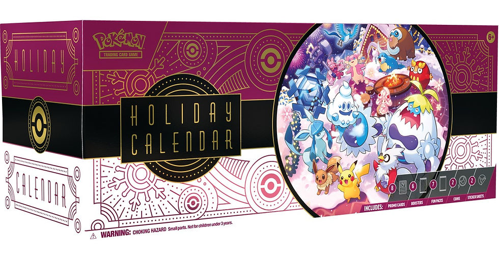 2025 Pokemon Holiday Calendar