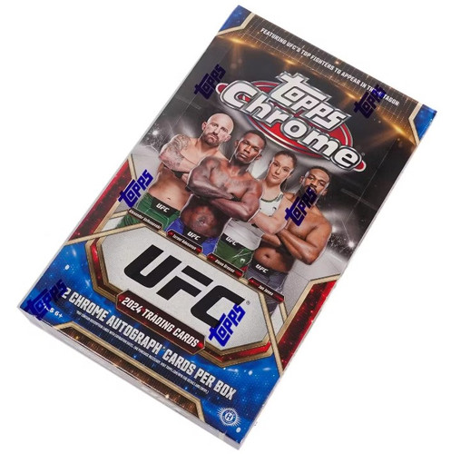 2024 Topps Chrome UFC Hobby Box | Coastal Sports Collectibles