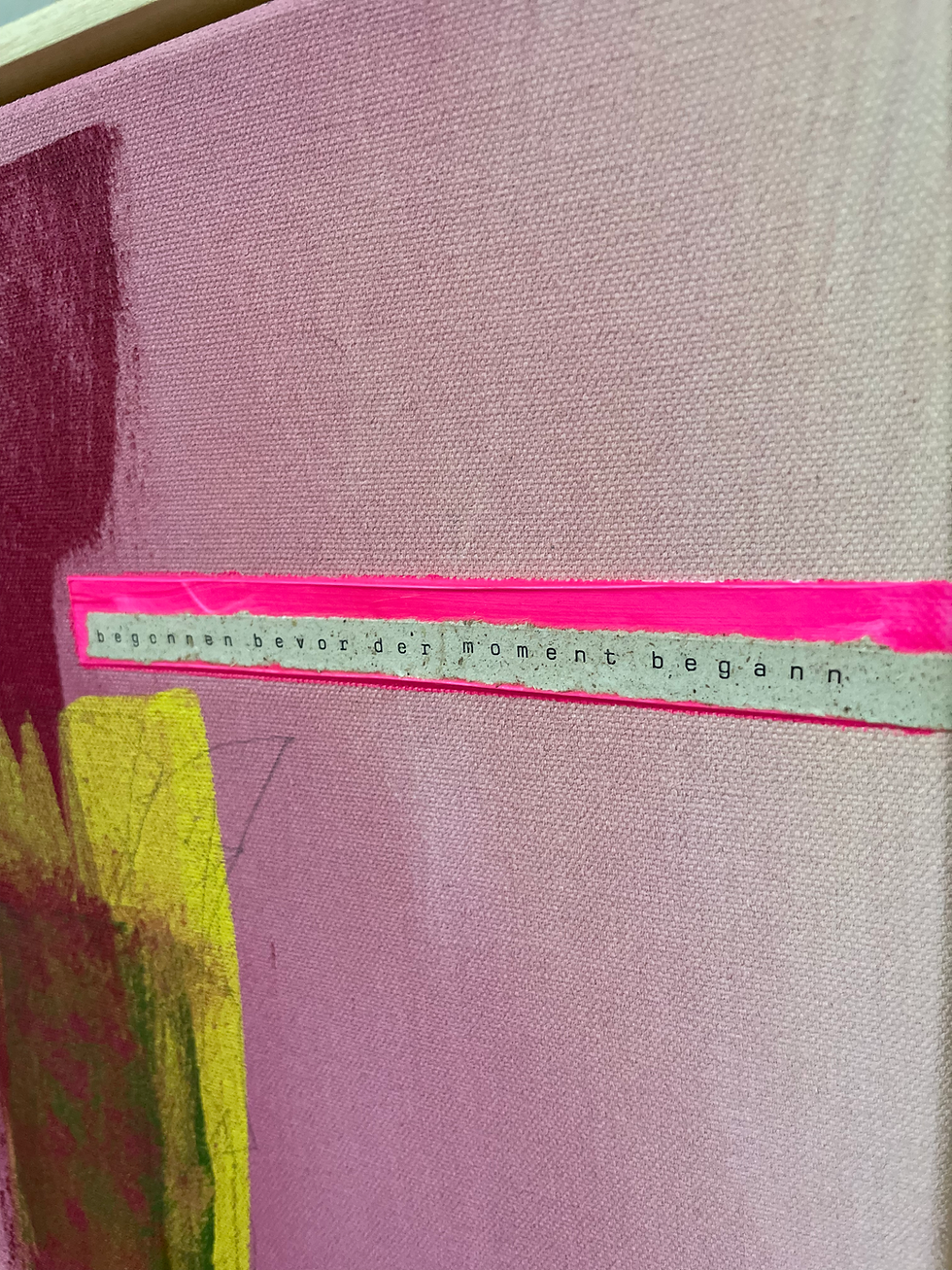Miniaturbild: begonnen bevor der moment begann 40x40