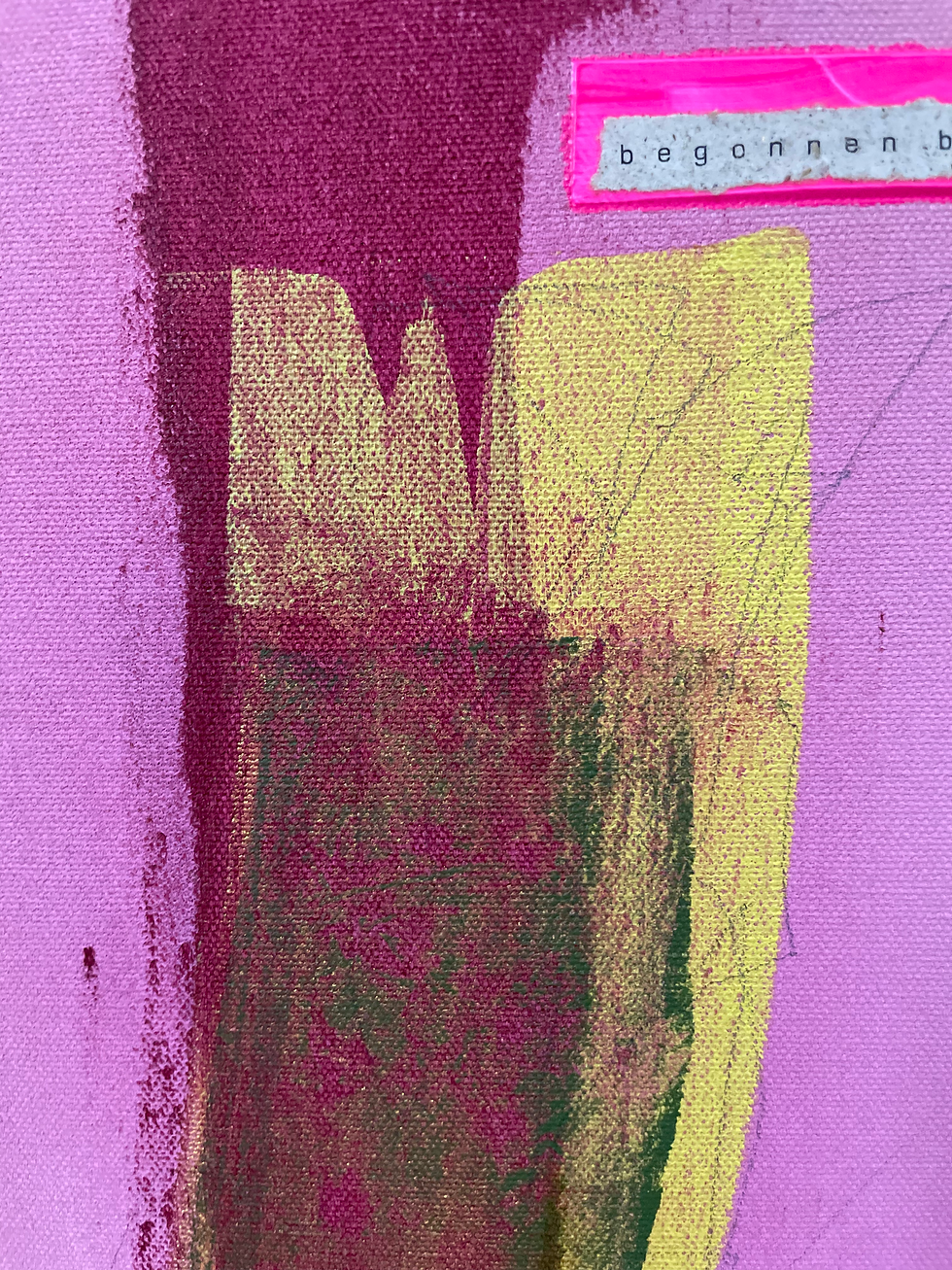 Miniaturbild: begonnen bevor der moment begann 40x40