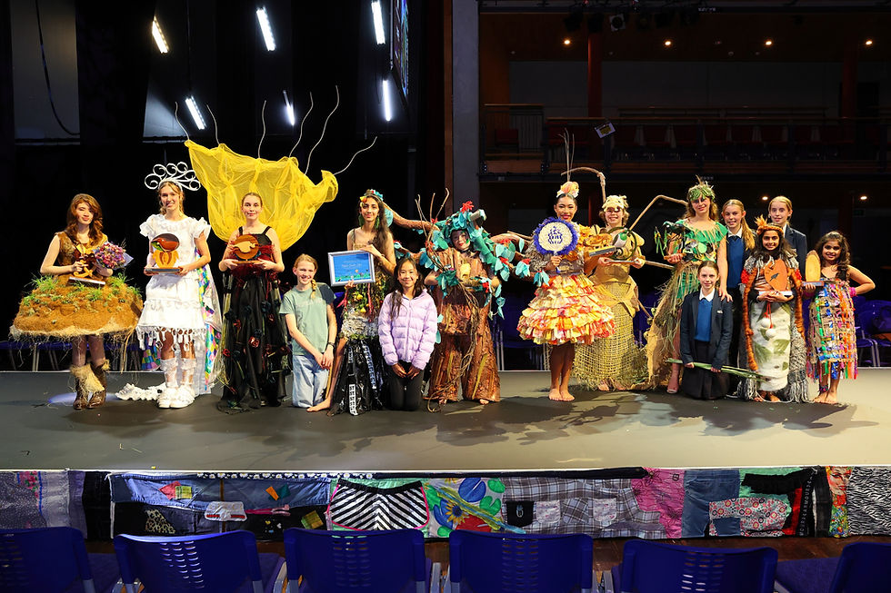 The winners of Eye on Nature Wearable Arts 2025