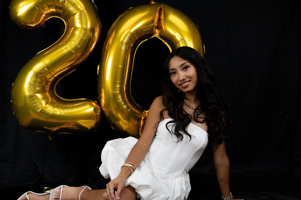 Birthday photo session capturing fun, personality, and special moments