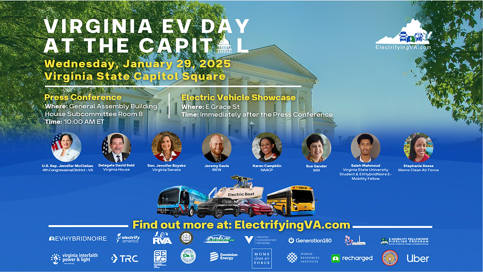 Virginia EV Day at the Capitol 2025