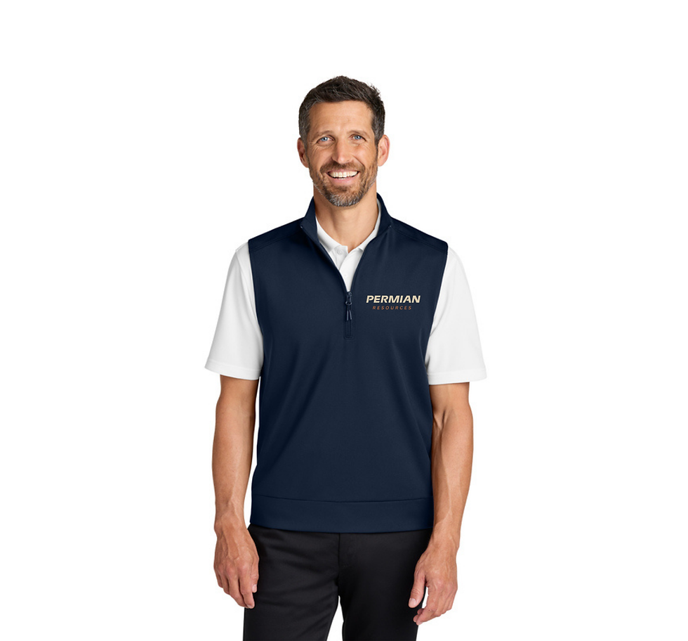 Thumbnail: Port Authority® C-FREE® Double Knit 1/4-Zip Vest