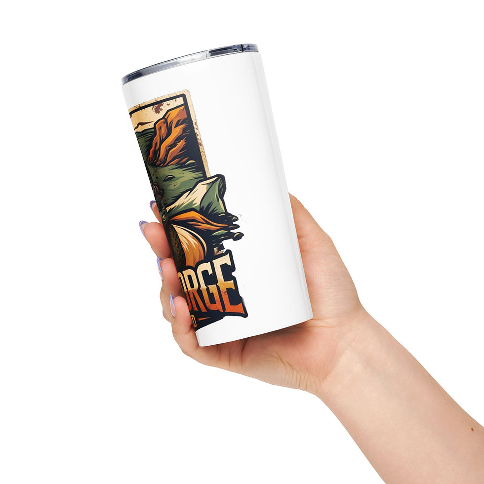 Thumbnail: Tapered stainless steel tumbler
