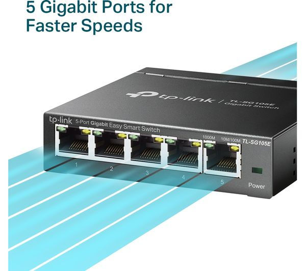 Thumbnail: TP-LINK TL-SG105E Network Switch - 5 port