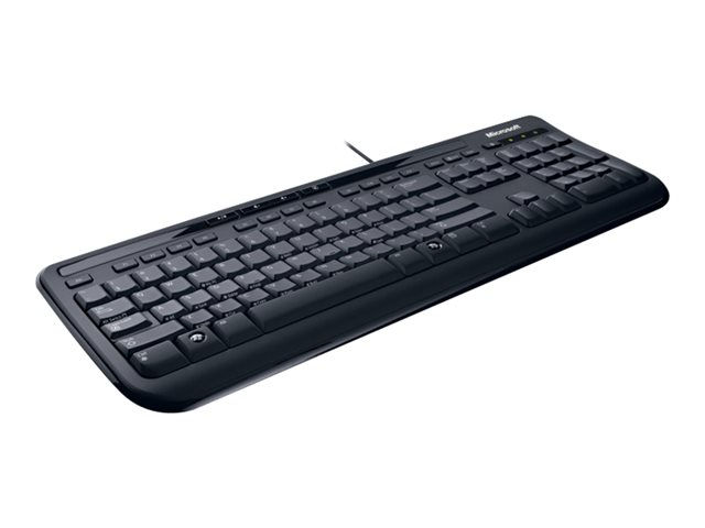 Thumbnail: Microsoft Wired Desktop 600 - keyboard and mouse set - black