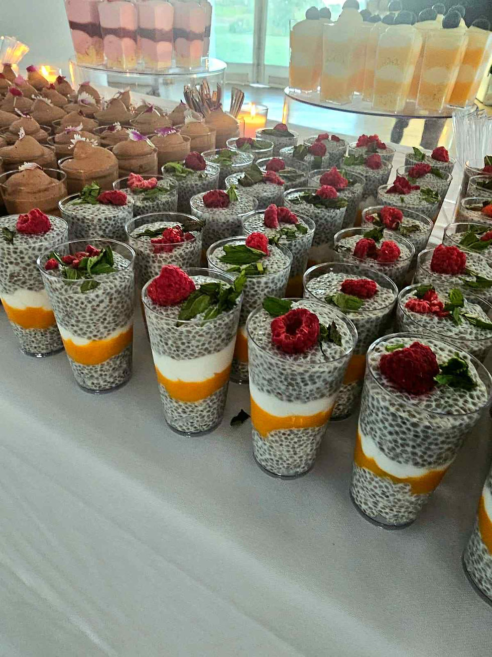 Dessert bar
