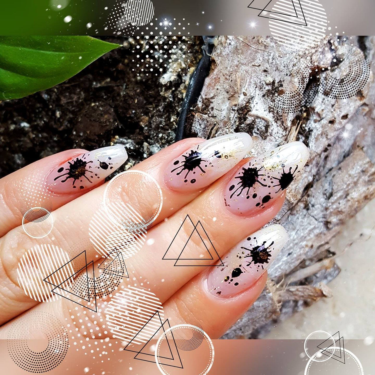 Baby boomer manicure  