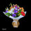 Thumbnail: Delicate Mixed Colours Bouquet in an eco carton flower vase