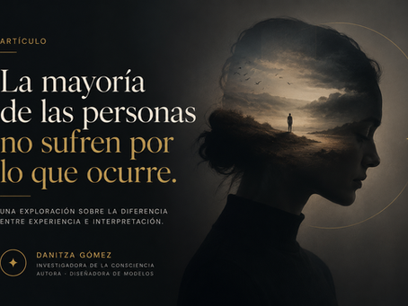 La mayoría de las personas no sufren por lo que ocurre