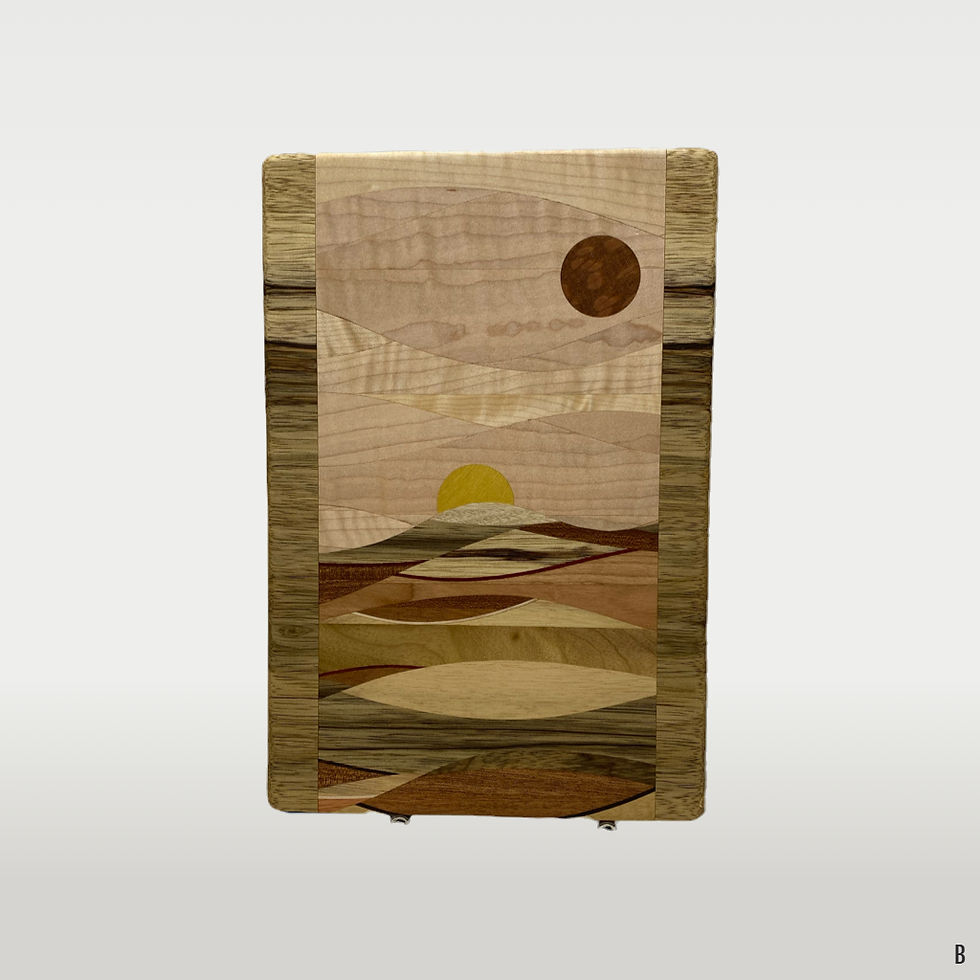 Thumbnail: Small Wavy-Cut Cheese Board and Wall Decor