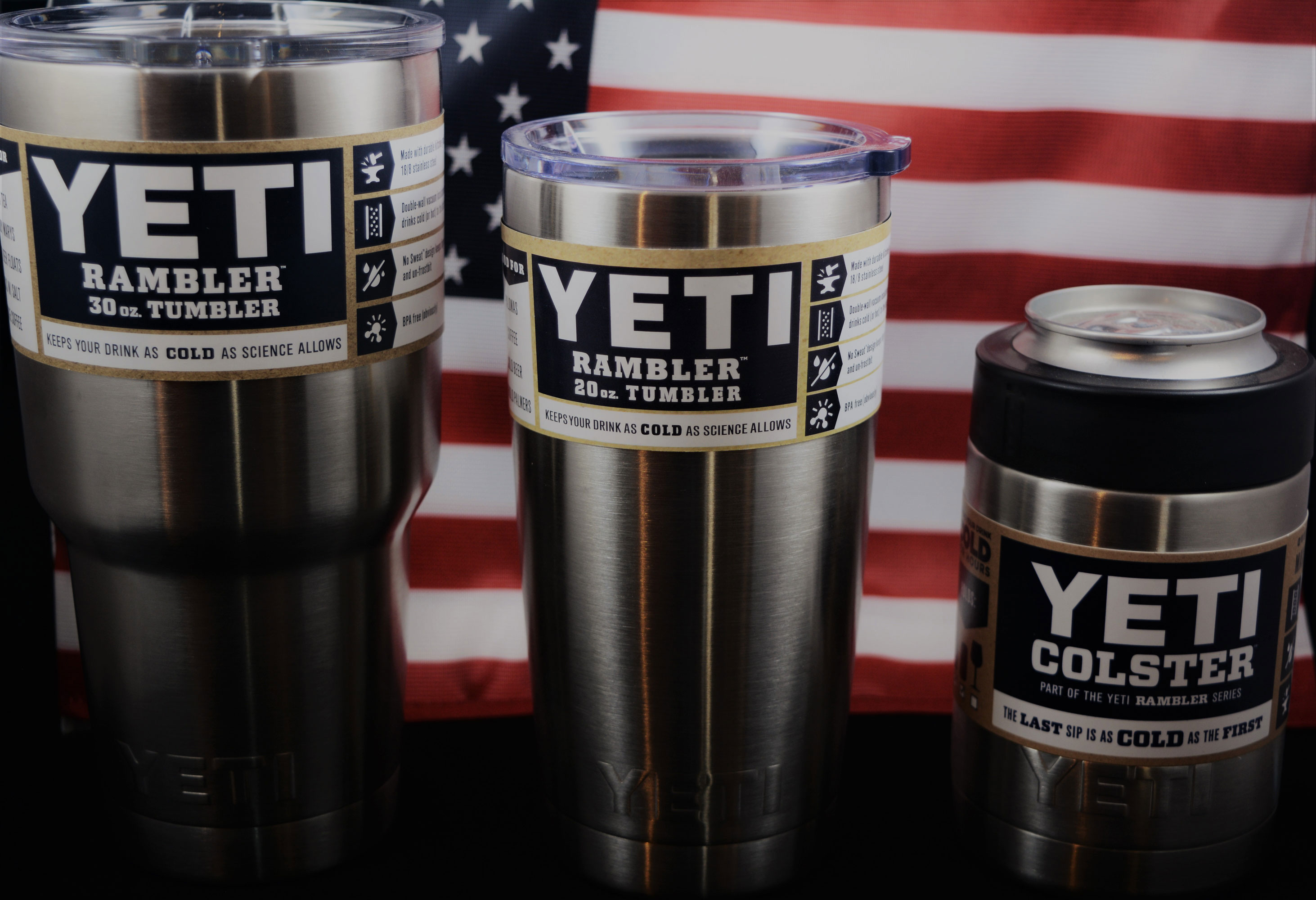 STAINLESS STEEL TUMBLERS