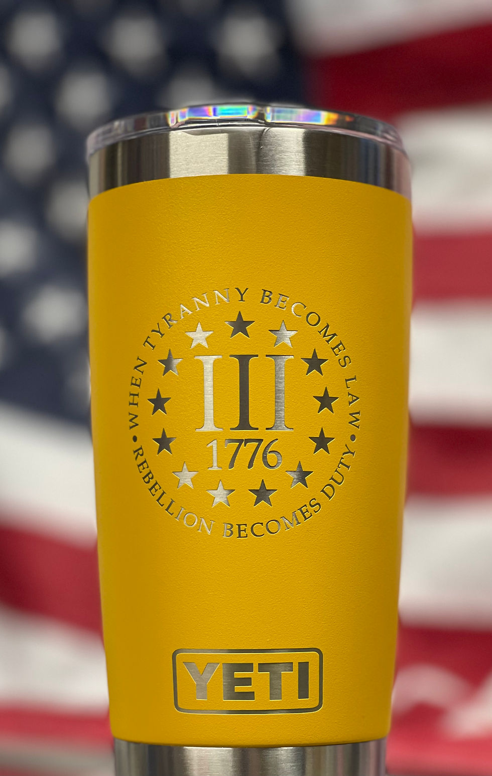 Thumbnail: Gadsden Yellow YETI 20oz.