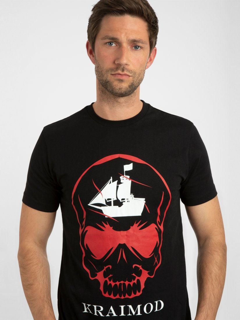 Miniaturbild: T-Shirt Red Scull