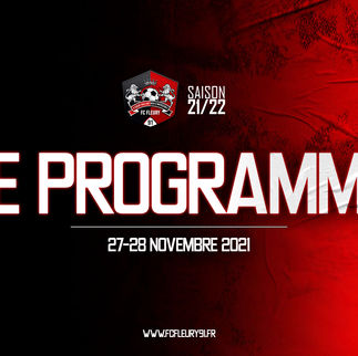 CLUB : Le programme du 27-28 novembre