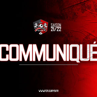 🔴 Communiqué officiel