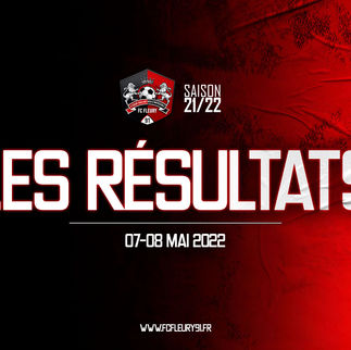 CLUB : Les résultats du 07-08 mai 2022