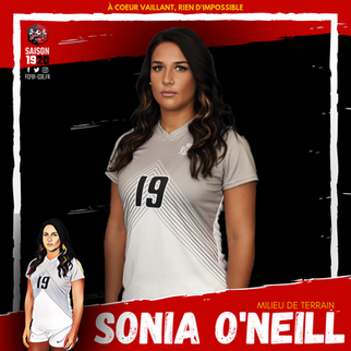 D1F. Sonia O'Neill signe à Fleury !