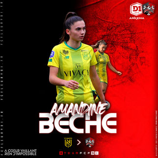 🔴 D1 ARKEMA : Amandine Béché rejoint Fleury