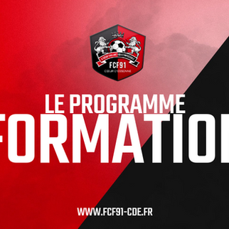 FORMATION. Le programme du week-end