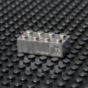 Titanium for the coolest home deco with you lego