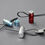 Thumbnail: Disinfectant cover keychain for no touching public button