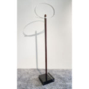 [Hall tree] serpentine coat rack for long coat and suit