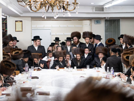 יעק"ב אבינו לא מת • געהויבענער ערשטער שבת אין סקולענער הויף נאך הסתלקות פון הרה"ק מסקולען זצ"ל הכ"מ