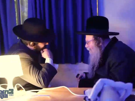 ווידיאו • האד' מקוזמיר באזוכט ביים ינוקא הגאון האדיר רבי שלמה יהודה